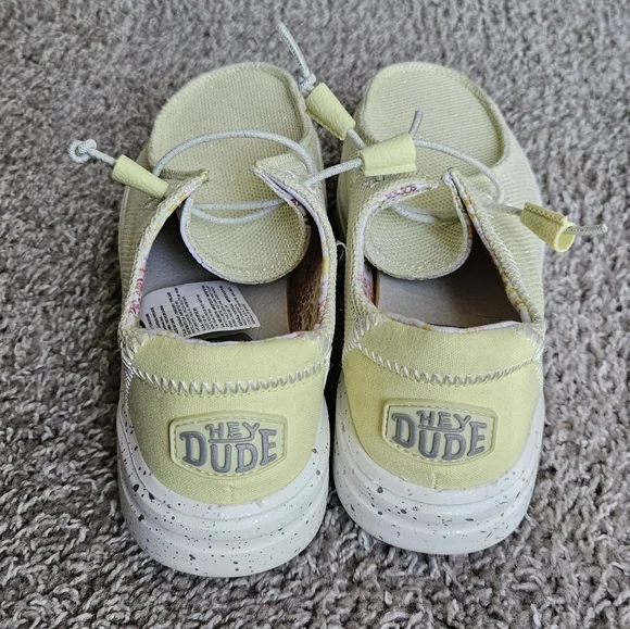 Hey Dude Wendy Rise Yellow size 7 - Picture 3 of 10